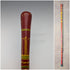 Vintage Men's Rondelle Handle Walking Stick Multicolor Painted Cane 93cm
